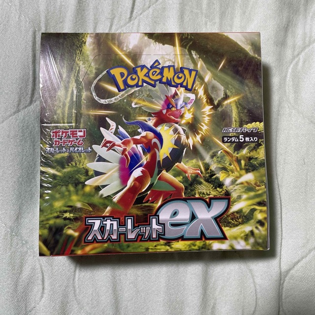 ポケモンカード、スカーレット、シュリンク未開封 - Box/デッキ/パック