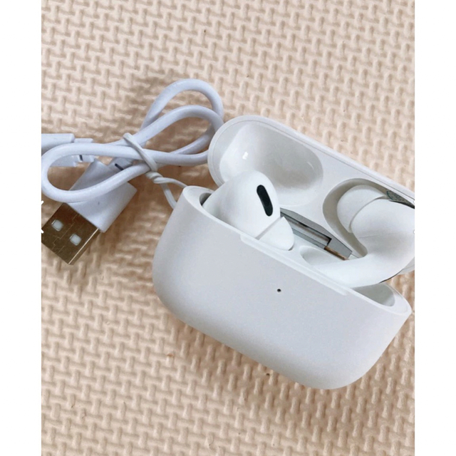 Apple(アップル)の【人気】ワイヤレスイヤホン AirPods Proに負けない 高品質  スマホ/家電/カメラのオーディオ機器(ヘッドフォン/イヤフォン)の商品写真