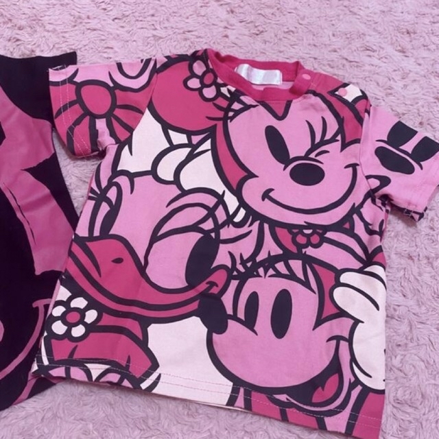 Disney - ディズニー ❤️ ミニー 半袖 Tシャツ ２枚セット 80cmの通販