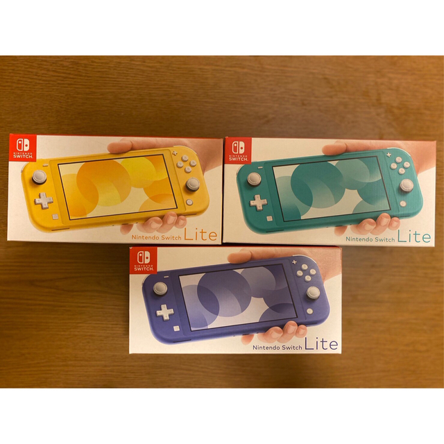 【新品・未開封・未使用品】Nintendo Switch Lite 3台セット