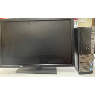 ③ テレワーク用22インチモニター付きDELLデスクトップPC(デスクトップ型PC)