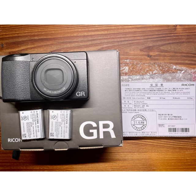 RICOH コンパクトデジタルカメラ GR IIIX リコーgr3x お買い得 62400円