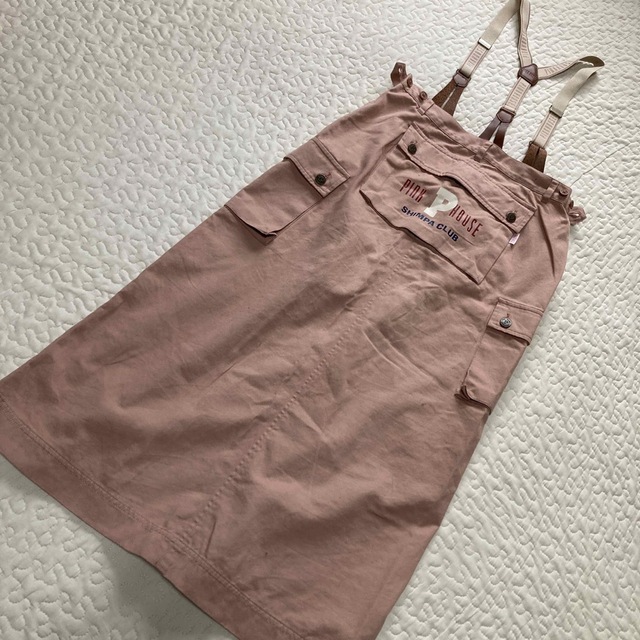 PINK HOUSE(ピンクハウス)のサスペンダー付きスカート☆ピンクハウス レディースのスカート(ロングスカート)の商品写真