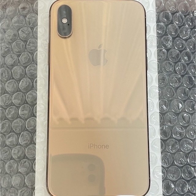 iPhone(アイフォーン)のiPhone XS gold 64GB iPhone本体 ジャンク スマホ/家電/カメラのスマートフォン/携帯電話(スマートフォン本体)の商品写真