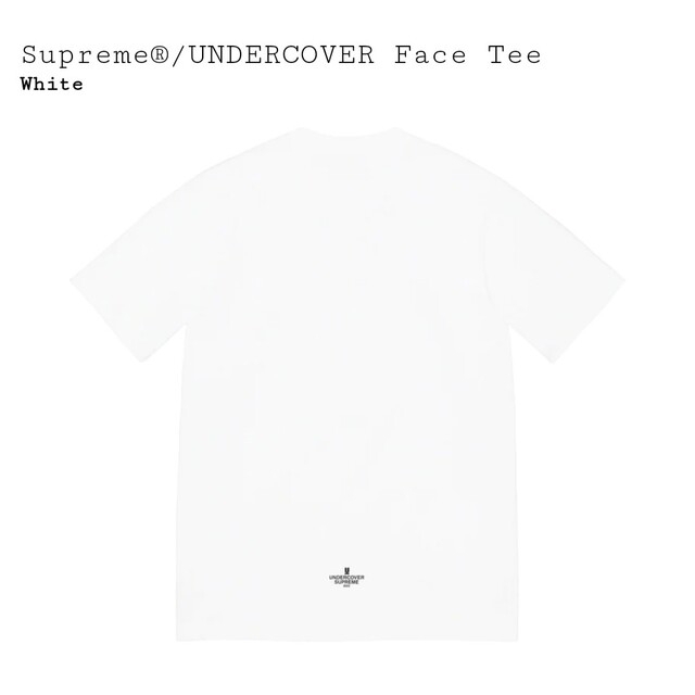 Supreme - XXL Supreme UNDERCOVER Face Tee White 白の通販 by ...