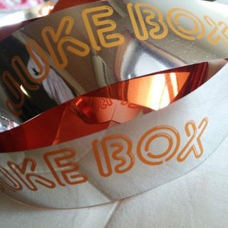JUKEBOX銀テープ 橙(アイドルグッズ)