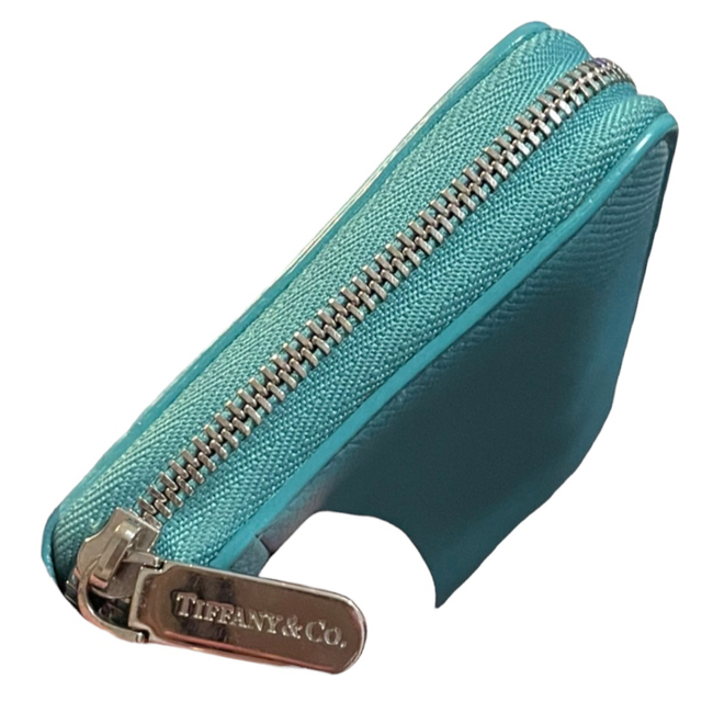 極美品】Tiffany&co ラウンドジップ長財布 ティファニーブルー 激レア-