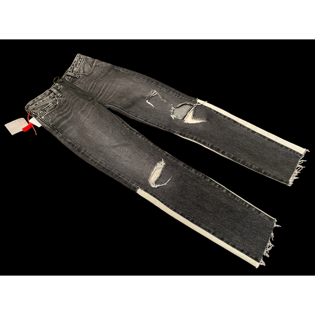 新品】Levi's✖︎ OFF-WHITE ダメージ切替デニム 超希少 激レア 送料