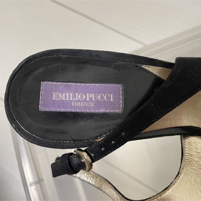 EMILIO PUCCI(エミリオプッチ)のエミリオプッチ EMILIO PUCCIサンダル　サイズ37 1/2 イタリア製 レディースの靴/シューズ(サンダル)の商品写真