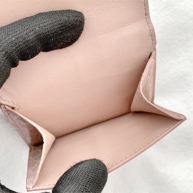 BALENCIAGA バレンシアガ BB メタル 三つ折り財布 ウォレット 希少