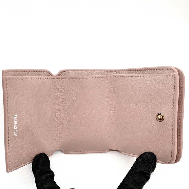BALENCIAGA バレンシアガ BB メタル 三つ折り財布 ウォレット 希少