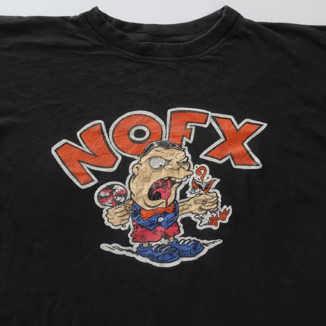 Tシャツ NOFX ノー エフエックス バンT ビンテージ  チョークチキン