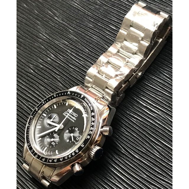 seiko mod クロノグラフ VK63 カスタム クォーツ 腕時計の通販