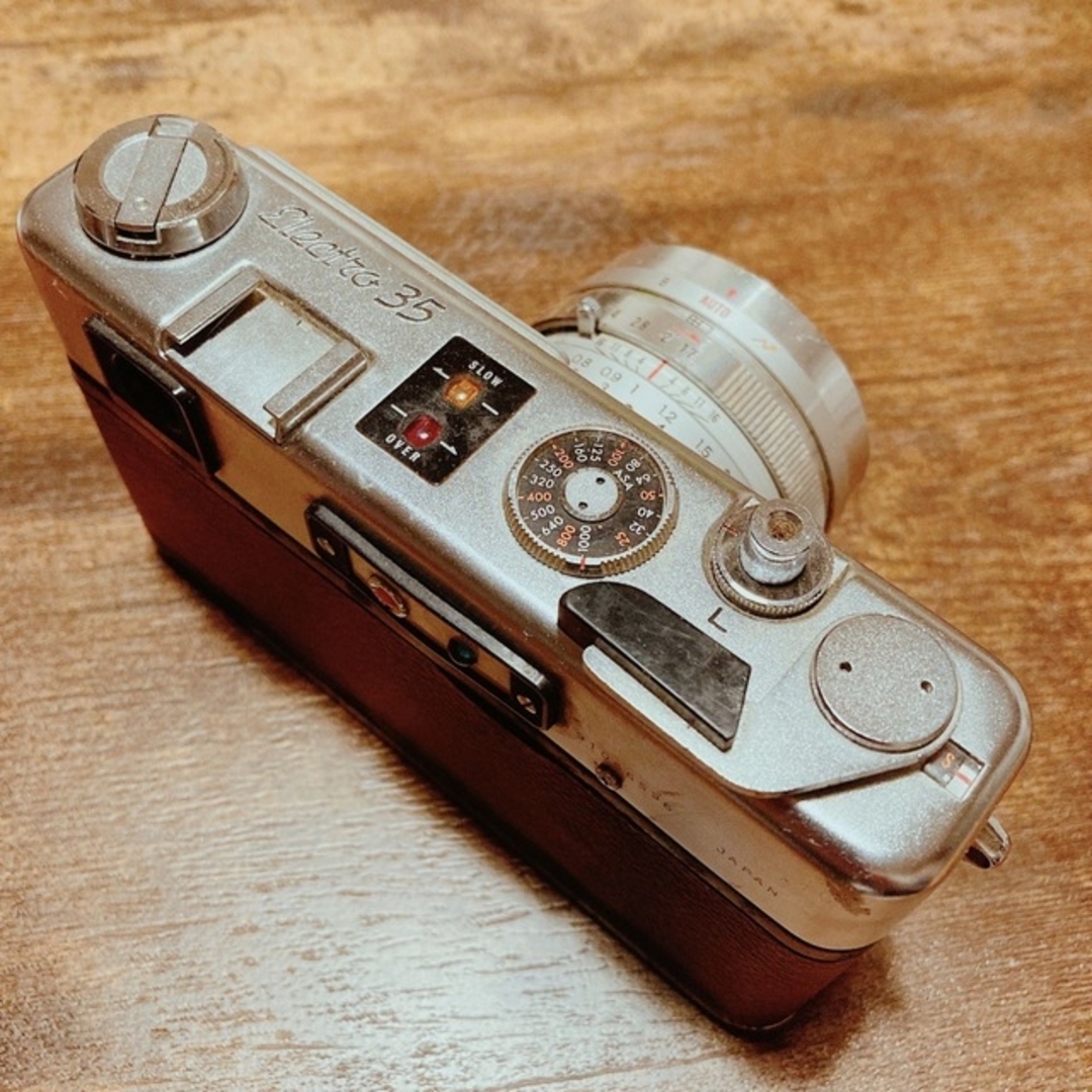 ヤシカ YASHICA Electro35 エレクトロ35 インテリアに スマホ/家電/カメラのカメラ(フィルムカメラ)の商品写真