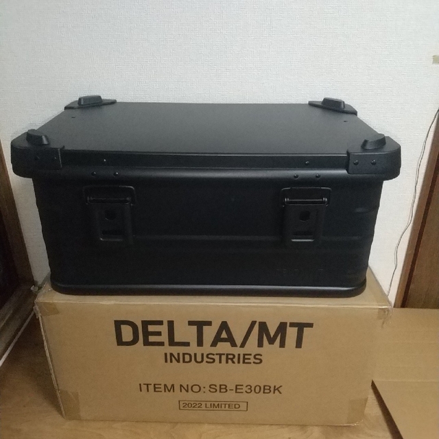 配送日指定可 DELTA /MTアルミコンテナ 限定色ブラック30 - その他
