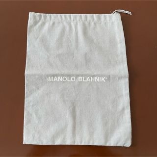 マノロブラニク(MANOLO BLAHNIK)のMANOLO BLAHIK マノロブラニク　　靴　サンダル　保管袋(ショップ袋)