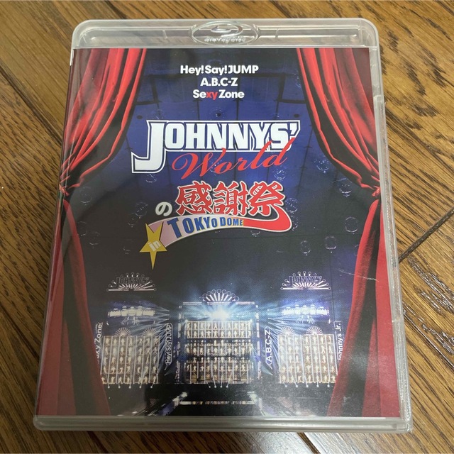 Sexy Zone(セクシー ゾーン)のJOHNNYS’ Worldの感謝祭 in TOKYO DOME Blu-ray エンタメ/ホビーのDVD/ブルーレイ(ミュージック)の商品写真