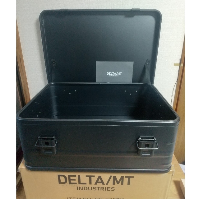 DELTA(デルタ)のDELTA/MTアルミコンテナ　限定色ブラック39 スポーツ/アウトドアのアウトドア(その他)の商品写真