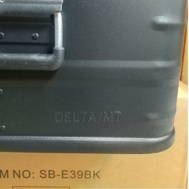 DELTA(デルタ)のDELTA/MTアルミコンテナ　限定色ブラック39 スポーツ/アウトドアのアウトドア(その他)の商品写真