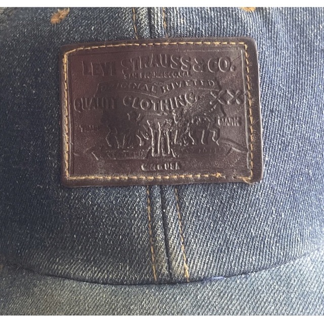 Levi's - 【ビィンテージ】 Levi's リーバイス デニムキャップ Levi's - 【ビィンテージ】 Levi's リーバイス デニムキャップ