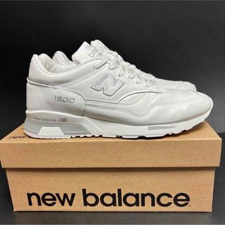 ニューバランス(New Balance)の30cm 新品 ニューバランス M1500 オール レザー ホワイト 1500(スニーカー)