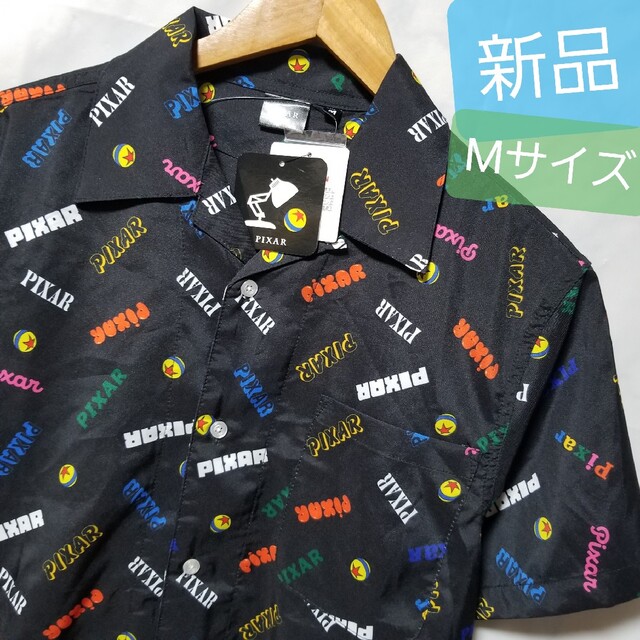 新品 ピクサー 半袖 pixar 総柄 アロハシャツ ピクサーロゴ tシャツ | フリマアプリ ラクマ