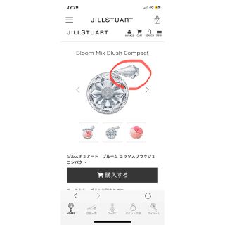 ジルスチュアート(JILLSTUART)の新品＆未使用☆ ジルスチュアート クリスタルチャーム(その他)