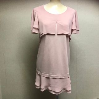 トゥービーシック(TO BE CHIC)のトゥービーシック TO BE CHIC チュニック　ワンピース　ティアード　(ひざ丈ワンピース)