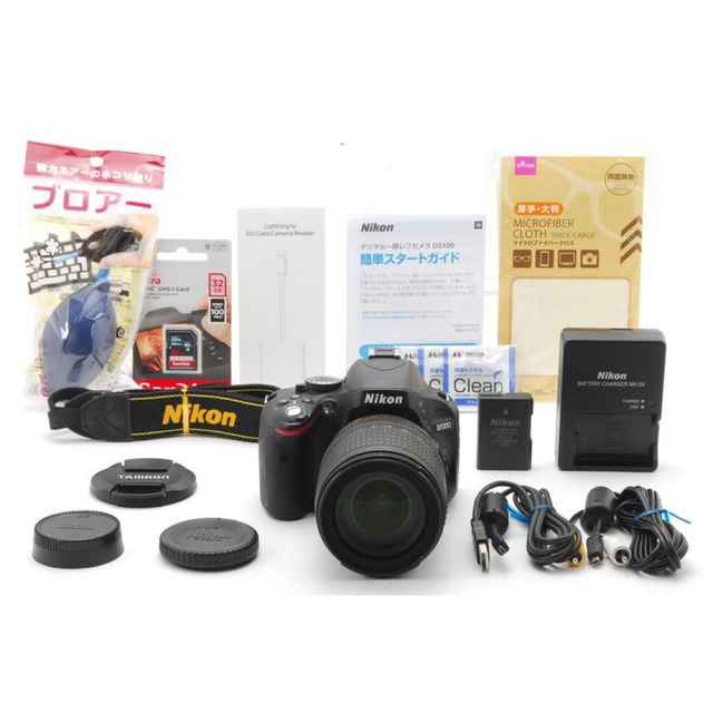 ❤️18-105mmレンズセット♪自撮り+iPhone転送☆ニコン D5100