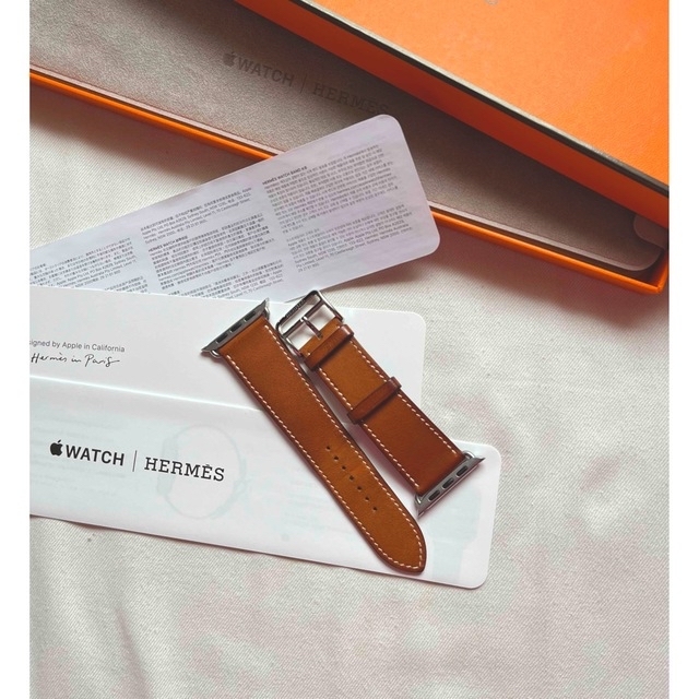 APPLE WATCH HERMES レザーベルト 44mmのサムネイル