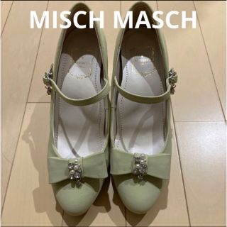 ミッシュマッシュ(MISCH MASCH)のMISCH MASCH リボン付ストラップ コンフォートパンプス  (ハイヒール/パンプス)