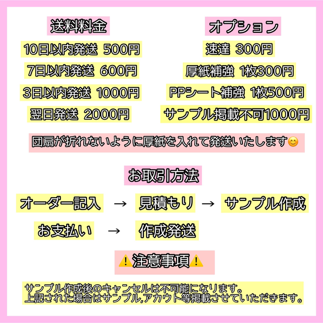 団扇屋さん 団扇オーダー 連結団扇 ハングル 団扇文字