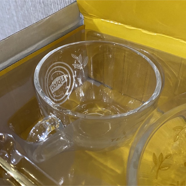 リプトン クリアティーカップ インテリア/住まい/日用品のキッチン/食器(グラス/カップ)の商品写真