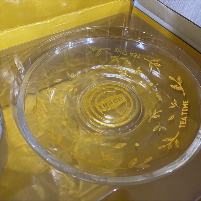 リプトン クリアティーカップ インテリア/住まい/日用品のキッチン/食器(グラス/カップ)の商品写真