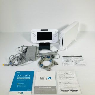 ウィーユー(Wii U)の【すぐ遊べるセット】 任天堂 WiiU 32GB　本体一式　プレミアムセット(家庭用ゲーム機本体)