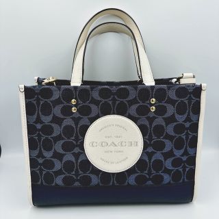 コーチ(COACH)のCOACHデンプシーシグネチャー2wayトート(ハンドバッグ)