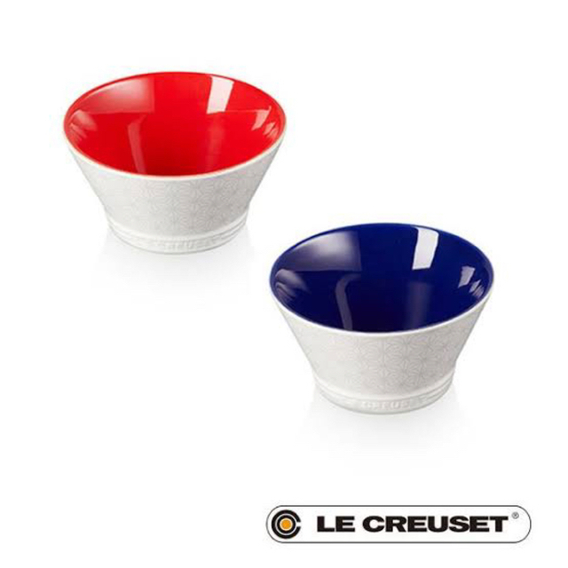 LE CREUSET(ルクルーゼ)の限定 入手困難 LE CREUSET ネオボール M 和柄 朱漆 チェリーレッド インテリア/住まい/日用品のキッチン/食器(食器)の商品写真