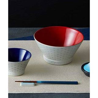 ルクルーゼ(LE CREUSET)の限定 入手困難 LE CREUSET ネオボール M 和柄 朱漆 チェリーレッド(食器)