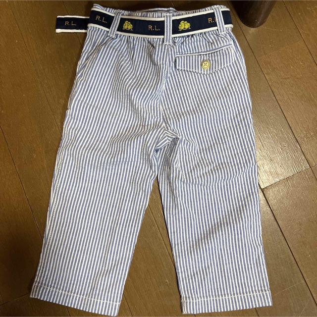 POLO RALPH LAUREN(ポロラルフローレン)のお値下げ❣️新品未使用　ポロラルフローレン　セット　男の子 キッズ/ベビー/マタニティのベビー服(~85cm)(パンツ)の商品写真