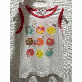 ファミリア(familiar)のファミリア　familiar   袖なしトップス　タンクトップ　90(Tシャツ/カットソー)