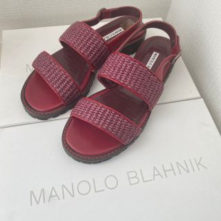 MANOLO BLAHNIK - 【新品】MANOLO BLAHNIK マノロブラニク スポーツ