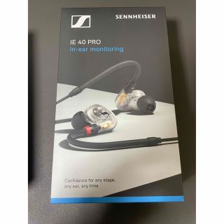 ゼンハイザー(SENNHEISER)の【イヤホン】SENNHEISER IE 40 PRO(ヘッドフォン/イヤフォン)