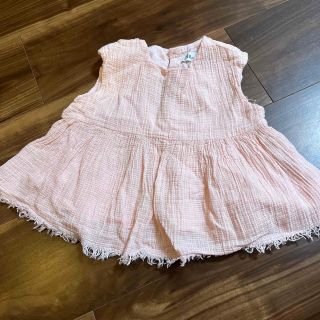 ザラキッズ(ZARA KIDS)の【美品】ZARA kids ノースリーブトップス(Tシャツ/カットソー)