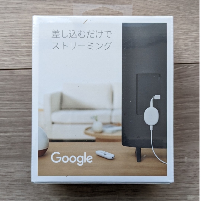 Google(グーグル)のChromecast with Google TV 4K　新品未開封品 スマホ/家電/カメラのテレビ/映像機器(その他)の商品写真