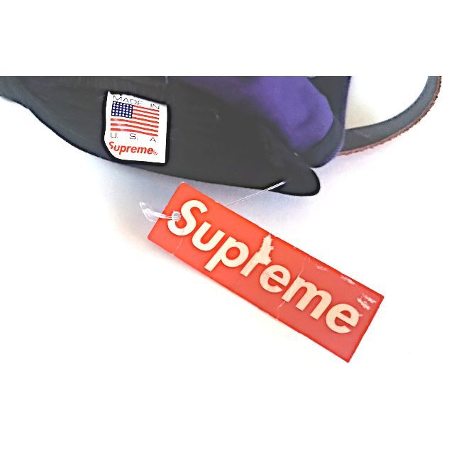 SUPREMEシュプリーム S LOGO 6-PANELキャップ パープル