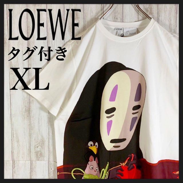 新品・タグ付き】LOEWE 千と千尋の神隠し 入手超絶困難 カオナシ Tシャツ-