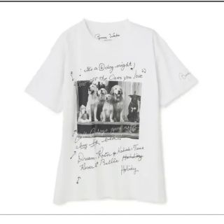 フラグメント(FRAGMENT)のBruce Weber BIOTOP Dog photo Tee 新品 白 XL(Tシャツ/カットソー(半袖/袖なし))