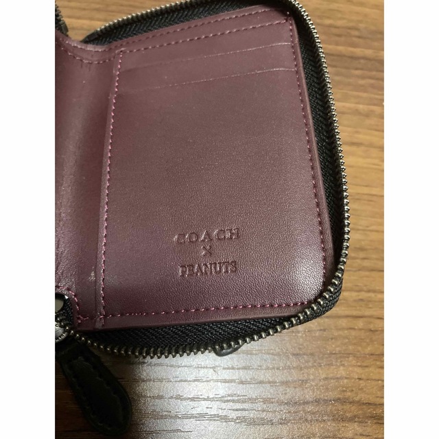COACH(コーチ)のほぼ未使用コーチ　コラボ　二つ折り財布 レディースのファッション小物(財布)の商品写真