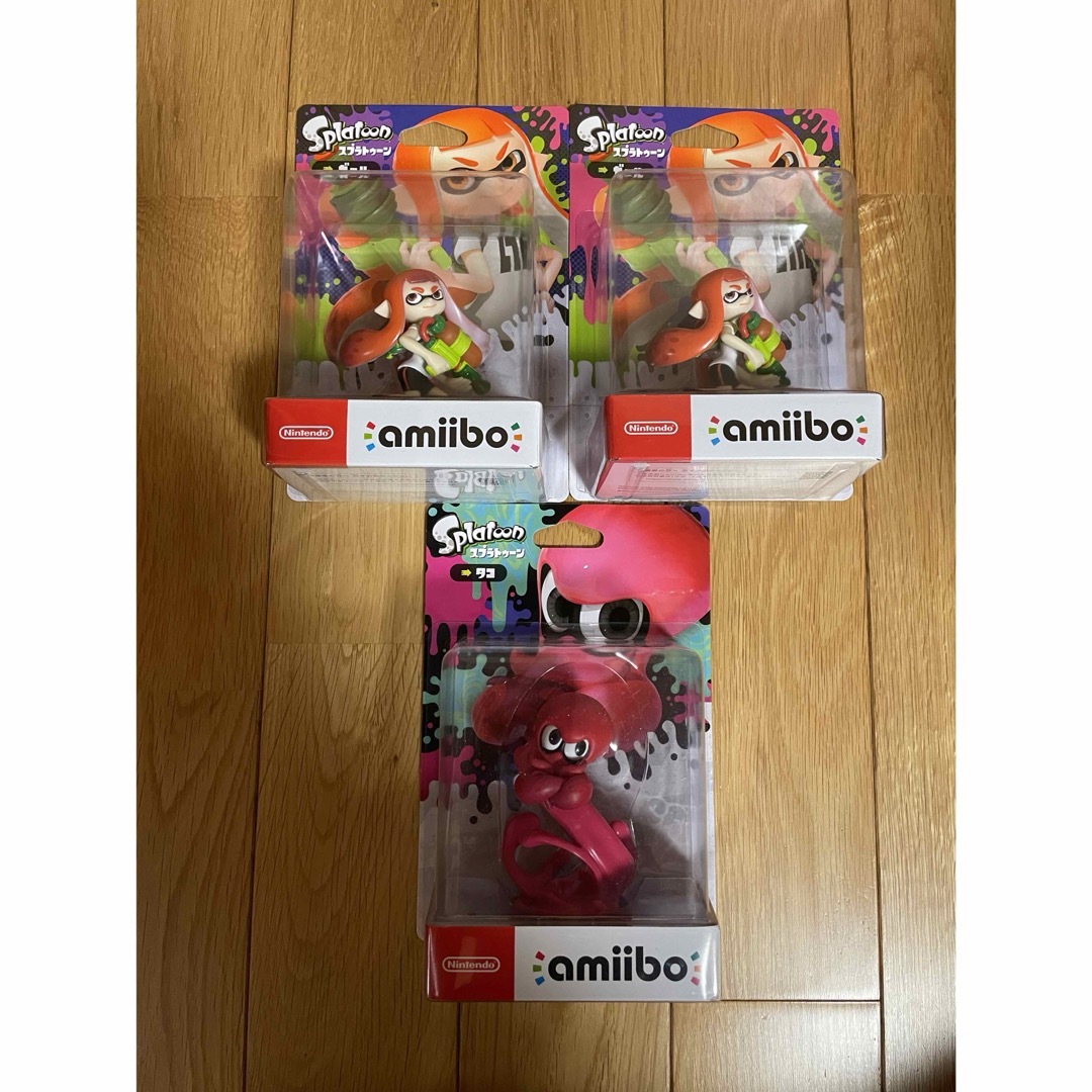 amiibo タコ3つセット