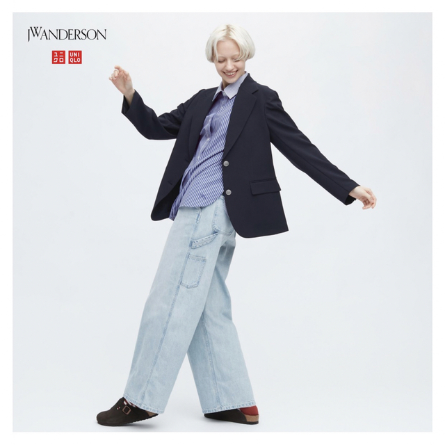 UNIQLO jwanderson リラックスペインターパンツ　25デニム/ジーンズ